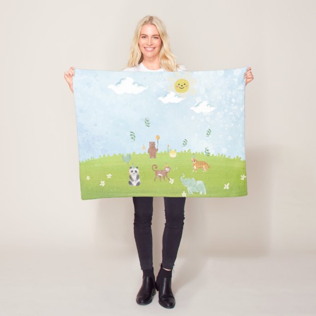 DJUR FLEECEFILT (På plats)