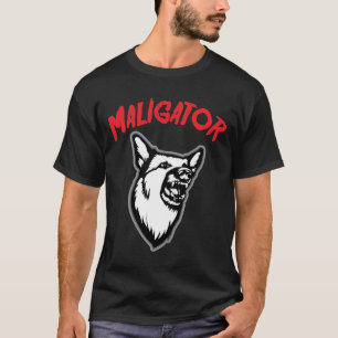 Djur för Maligator belgareMalinois hund älskare T Shirt