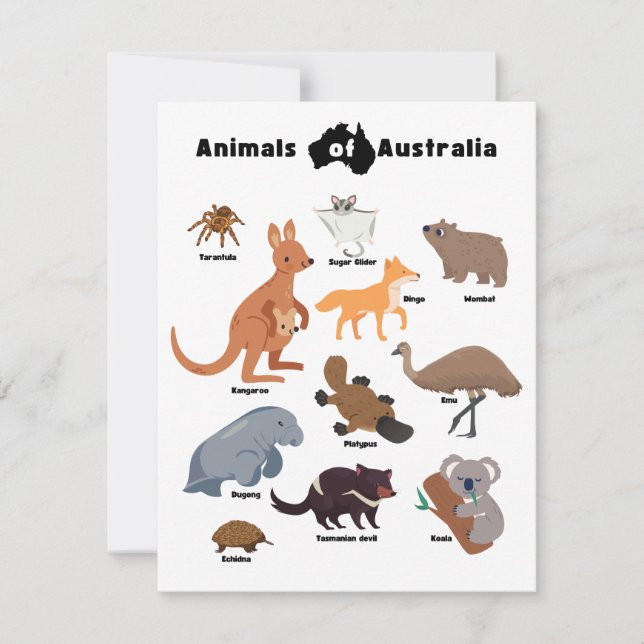 Djur från Australien Aussie Wildlife (Framsida)