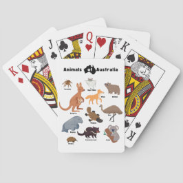 Djur från Australien Aussie Wildlife Casinokort