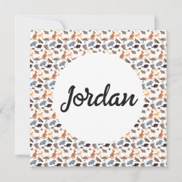 Djur från Australien Aussie Wildlife Inbjudningar