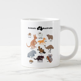 Djur från Australien Aussie Wildlife Jumbo Mugg