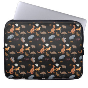 Djur från Australien Aussie Wildlife Laptop Fodral