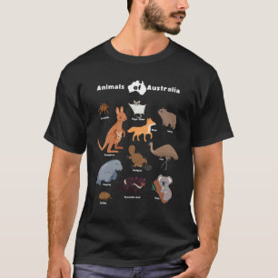 Djur från Australien Aussie Wildlife T-Shirt