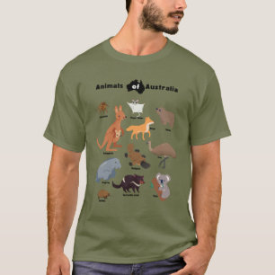 Djur från Australien Aussie Wildlife T-Shirt