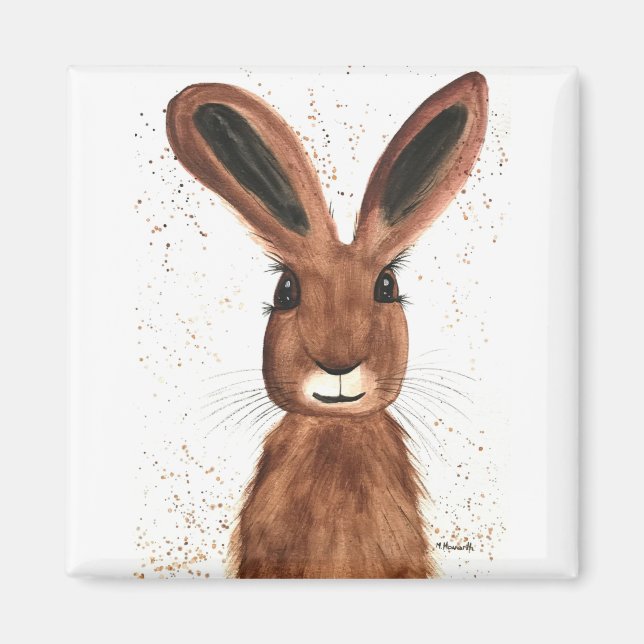 Djur från brunbjörn magnet (Framsidan)