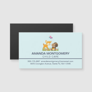 Djur från cute Forest Djals, vismisk Tecknad