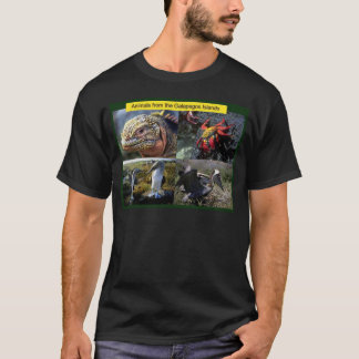 Djur från de Galapagos öarna Tee
