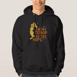 Djur Från kattsnurr till kattlurar Kattdjurbutik Hoodie