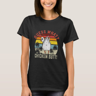 Djur Gissa Vad Kyckling Butt Söt Kycklingar Buffs T Shirt