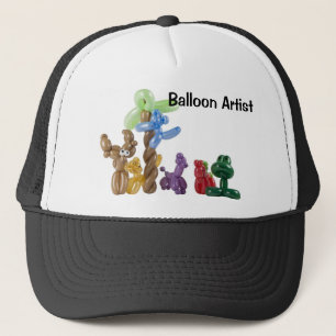 djur grupp för ballong, ballongkonstnär keps