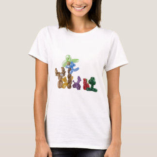 djur grupp för ballong t shirt