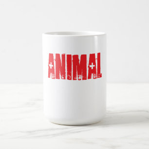 Djur - Gym Bodybuilding Fitness Kaffemugg