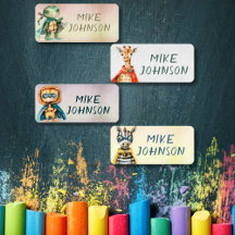 Djur Heroes vattentäta barn namn kläder