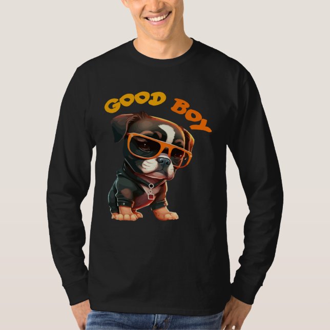 Djur Hund Katt Uggla Räv Söt 3 T Shirt (Framsida)