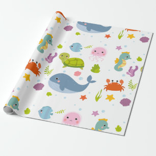 Djur i baby presentpapper