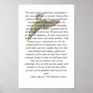 Djur i det yttersta huset poster