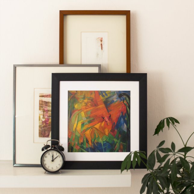 Djur i ett landskap av Franz Marc Poster (Skapare uppladdad)