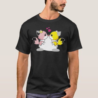 Djur i kärlek vänner t shirt