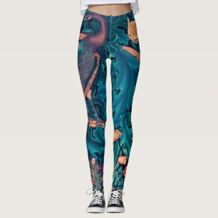 Djur i skogen, William Morris Leggings