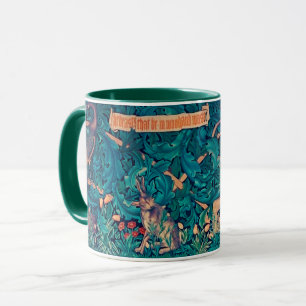 Djur i skogen, William Morris Mugg