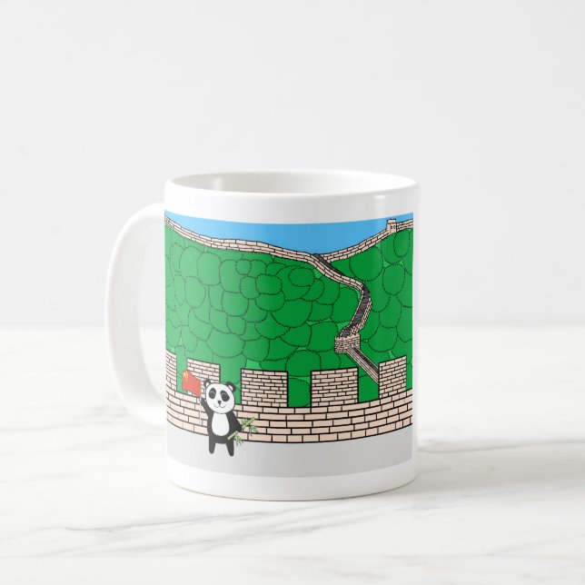 Djur i världen, Kina: Panda Kaffemugg (Framsida vänster)