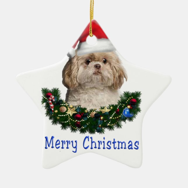 Djur jul julgransprydnad keramik (Framsidan)