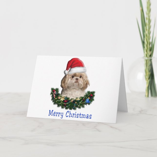 Djur jul kort (Framsida)