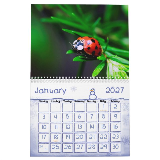 Djur kalender 5 (Jan 2027)