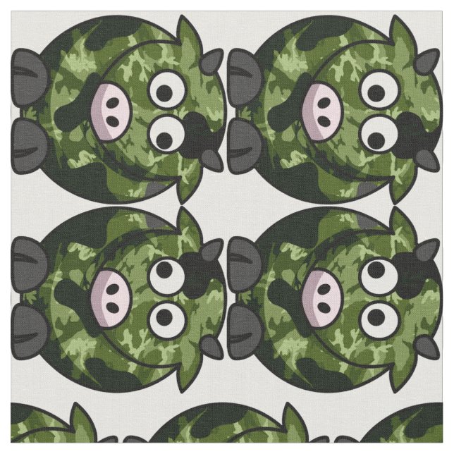 Djur kamouflage skrämmer rosa näsor tyg (Närbild)