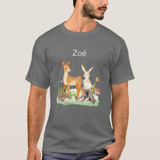Djur kanin igelkott Zo rolig T Shirt