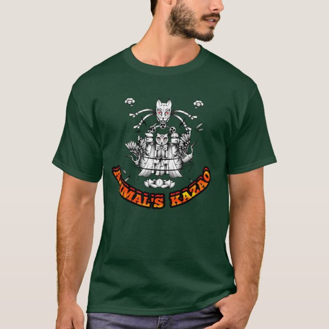 Djur kazao retro t shirt (Framsida)