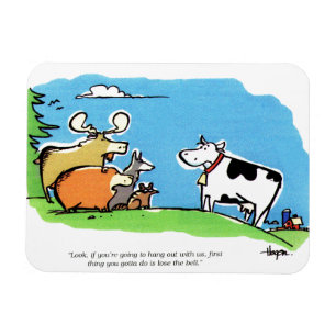 Djur klickar magnet