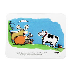 Djur klickar magnet