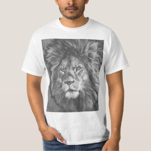 Djur Lejon Ansikte Manar Modern mall T Shirt