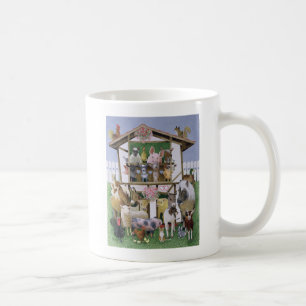 Djur lekstuga kaffemugg