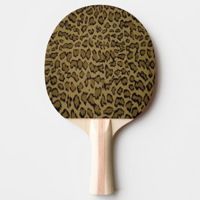 DJUR LEOPARD TRYCK PINGISRACKET (Framsidan)