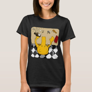 Djur madlib rökande målning t shirt