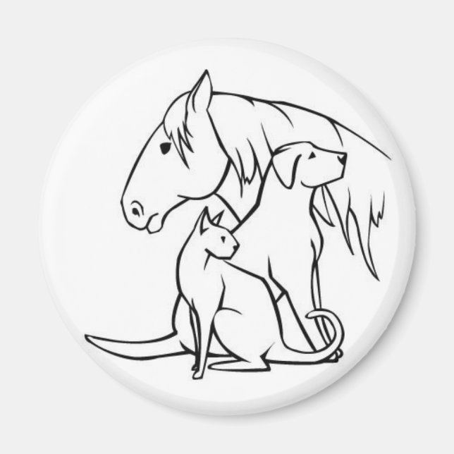 Djur Magnet (Framsidan)