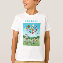 Djur med ballonger