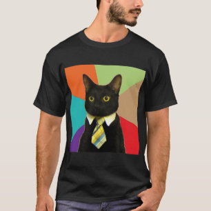 Djur Meme för affärskattrådgivning Tee Shirt