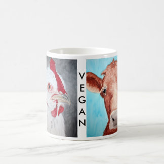 Djur mugg för Vegan