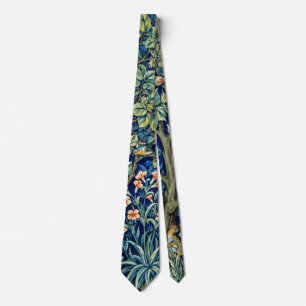 Djur och blommor, skog, William Morris Slips