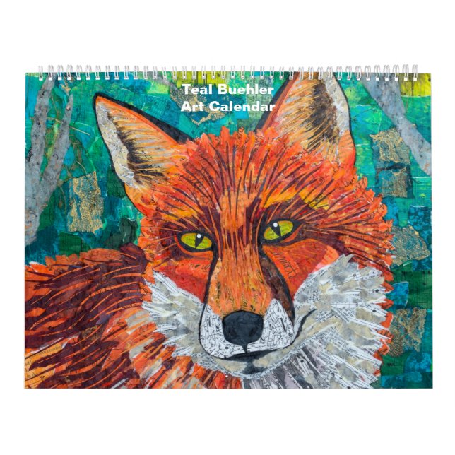 Djur och Nautre Art Calendar Kalender (Omslag)