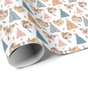 Djur och Papper insvällning Presentpapper