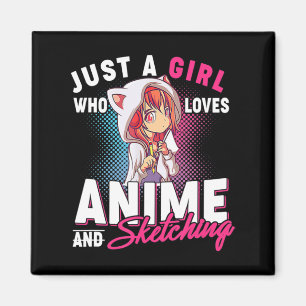 Djur och skal Bara en flicka som Kärlek animerar m Magnet