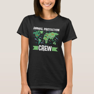 Djur över Räddingen för djurrättsaktivister (Conse T Shirt