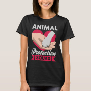 Djur över Räddingen för djurrättsaktivister (Conse T Shirt