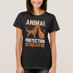 Djur över Räddingen för djurrättsaktivister (Conse T Shirt