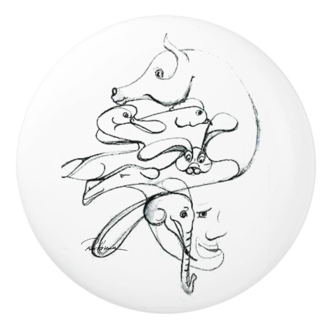 Djur överallt knopp (Framsidan)